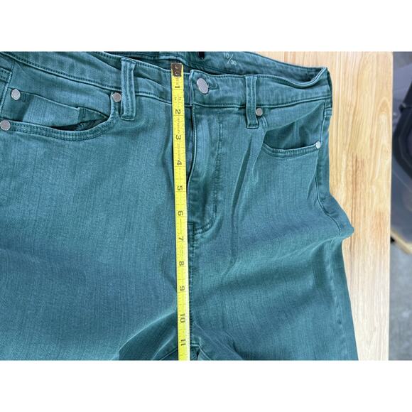 Liverpool Jeans‎ High Rise Ankle Skinny Pants Evergreen Green Size 10/30 - Picture 4 of 9